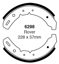 Szczęki hamulcowe (przód)  6298