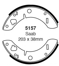Szczęki hamulcowe (tyl)  5157