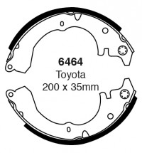Szczęki hamulcowe (tyl)  6464