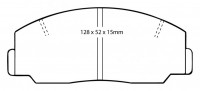 Klocki hamulcowe (przód) Ultimax DP424