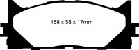 Klocki hamulcowe (przód) GreenStuff DP21790