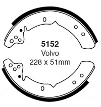 Szczęki hamulcowe (tyl)  5152