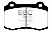 Klocki hamulcowe (przód) RedStuff DP31031C