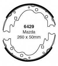 Szczęki hamulcowe (tyl)  6429