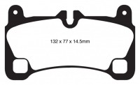 Klocki hamulcowe (tył) Ultimax DP1836