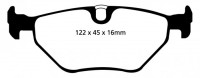 Klocki hamulcowe (tył) RedStuff DP31091C
