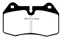 Klocki hamulcowe (przód) RedStuff DP31032C