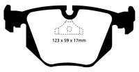 Klocki hamulcowe (tył) RedStuff DP3871C