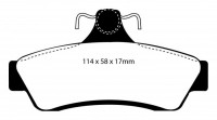 Klocki hamulcowe (tył) Ultimax DP1506