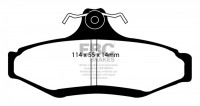 Klocki hamulcowe (tył) Ultimax DP1197