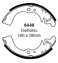 Szczęki hamulcowe (tyl)  6448