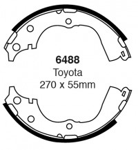 Szczęki hamulcowe (tyl)  6488