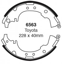 Szczęki hamulcowe (tyl)  6563