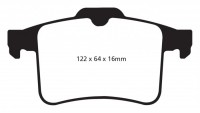 Klocki hamulcowe (tył) YellowStuff DP42059R