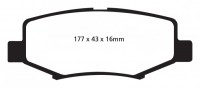 Klocki hamulcowe (tył) GreenStuff DP61799