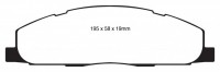 Klocki hamulcowe (tył) Ultimax DP1848