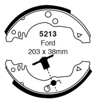 Szczęki hamulcowe (tyl)  5213