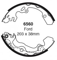 Szczęki hamulcowe (tyl)  6560