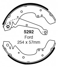 Szczęki hamulcowe (tyl)  5292