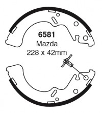 Szczęki hamulcowe (tyl)  6581