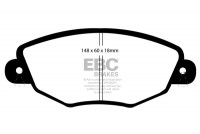 Klocki hamulcowe (przód) GreenStuff DP21322