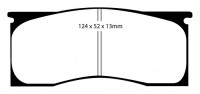 Klocki hamulcowe (przód) GreenStuff DP21157