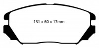Klocki hamulcowe (przód) Ultimax DP1757