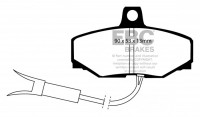 Klocki hamulcowe (tył) RedStuff DP3757/2C