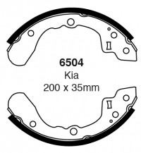 Szczęki hamulcowe (tyl)  6504