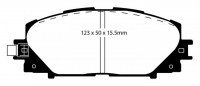 Klocki hamulcowe (przód) Ultimax DP1817/2