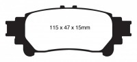 Klocki hamulcowe (tył) Ultimax DP1850