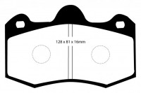 Klocki hamulcowe (tył) YellowStuff DP4036R