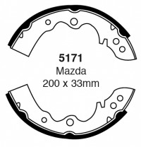 Szczęki hamulcowe (tyl)  5171
