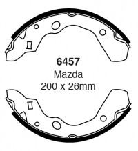Szczęki hamulcowe (tyl)  6457
