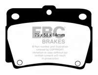 Klocki hamulcowe (tył) GreenStuff DP61228